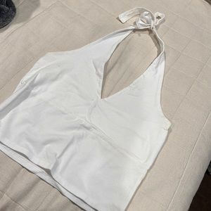 Hollister halter crop top size L